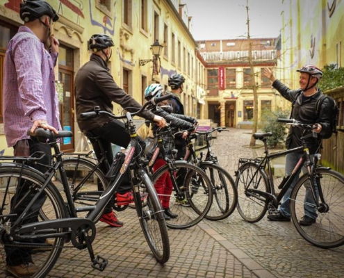 Stadtführung mit dem Fahrrad im Kunsthof