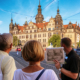 Stadtführung vor dem Residenzschloss in der Dresdner Altstadt