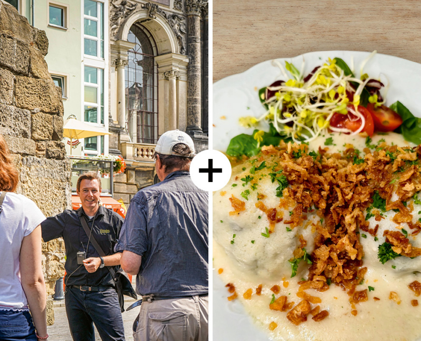 Stadtrundgang Dresden inkl. Abendessen Stadtführung durch die Dresdner Altstadt und sächsisches Abendessen