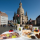 Dresdner Köstlichkeiten vor der Frauenkirche