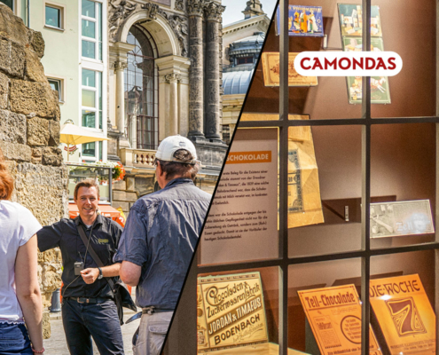 Stadtführung Dresden und Camondas Schokoladenmuseum Dresden