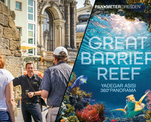 Stadtführung Dresden und The Great Barrier Reef im Panometer Dresden