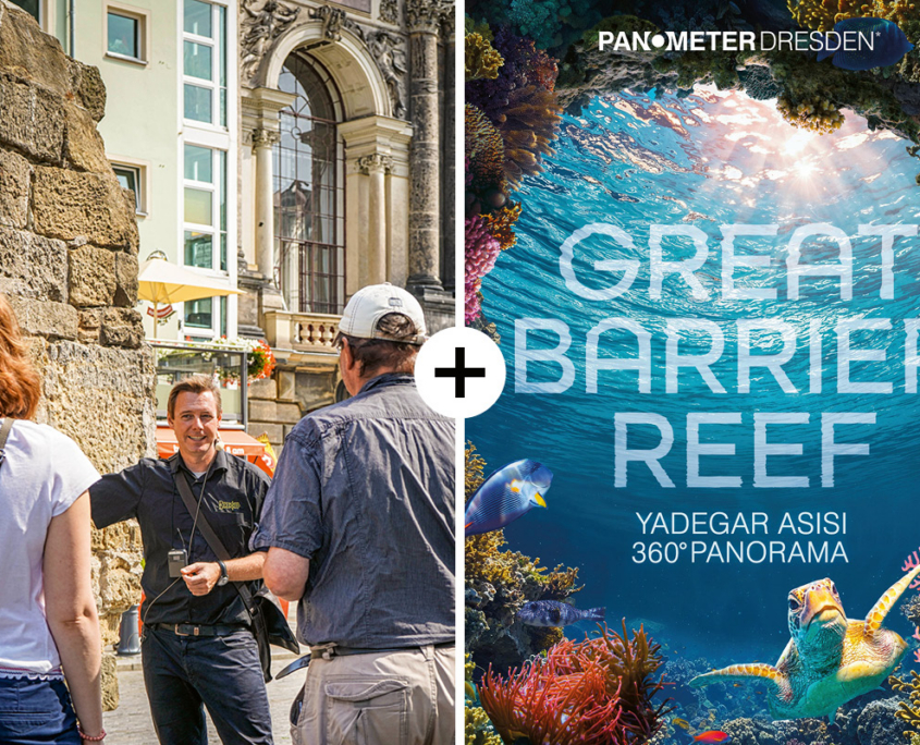 Stadtführung Dresden und The Great Barrier Reef im Panometer Dresden