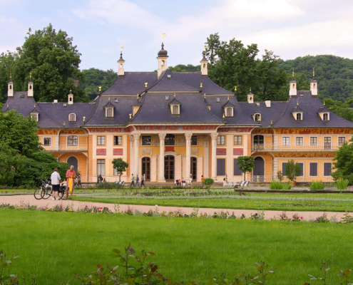 Fahrradtour zum Schloss Pillnitz